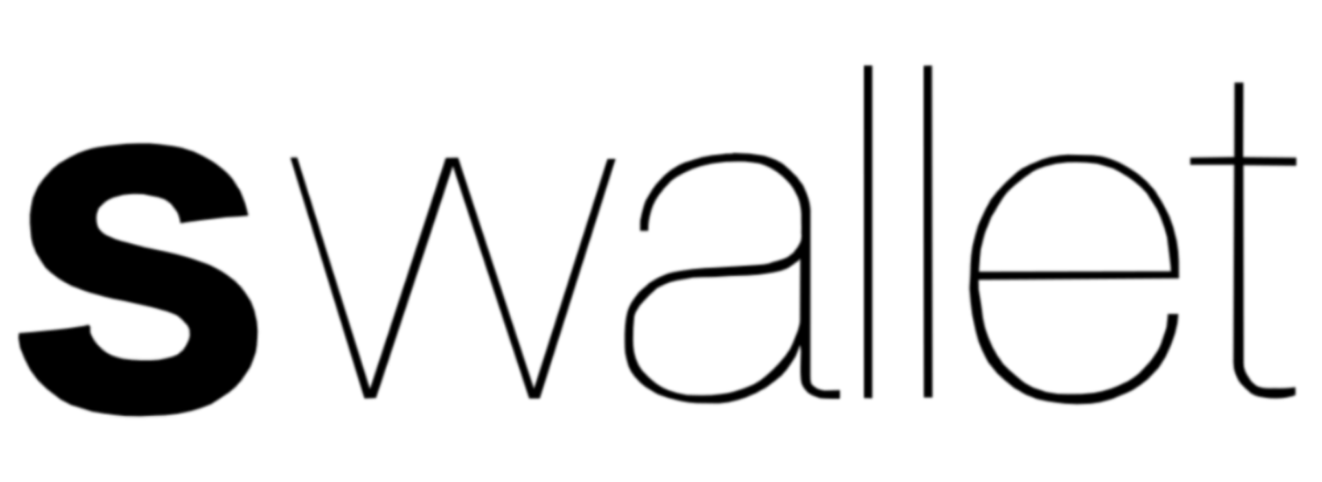 SWALLET Logo Schriftzug